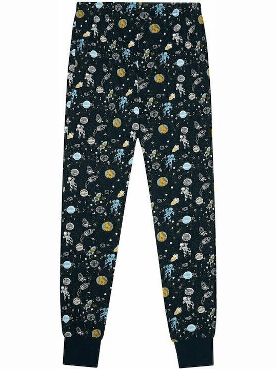 Name It Παιδική Πιτζάμα Χειμωνιάτικη Βαμβακερή Navy Μπλε