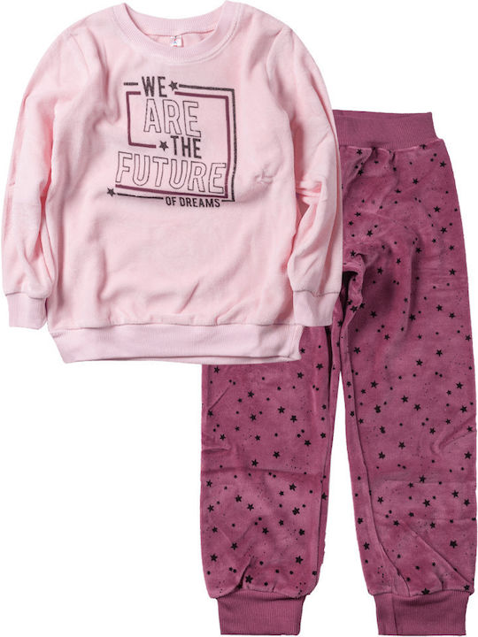 Dreams by Joyce Kinder-Nachtwäsche Winter Rosa We Are Future