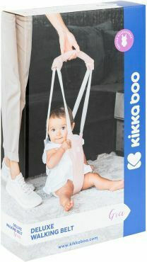 Kikka Boo Walking Belt Lauflernhilfe mit Stützriemen für 6++ Monate 31108010031 Hellblau
