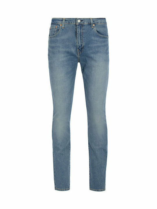 512 Ανδρικό Παντελόνι Τζιν Ελαστικό με Slim Tapered Εφαρμογή Pelican Rust