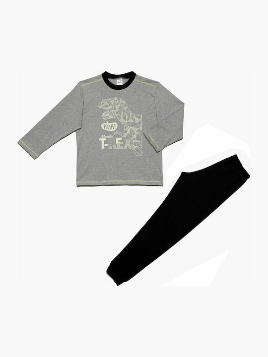 Minerva Kids' Pajamas Winter Gray
