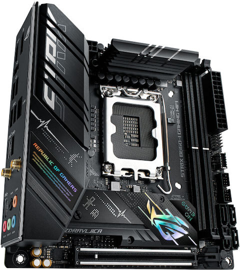 Asus ROG Strix B660-I Gaming WiFi Motherboard Mini ITX με Intel 1700 Socket 90MB19C0-M0EAY0