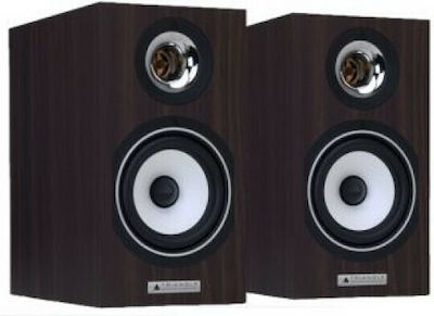 Triangle Esprit Titus Ez Pair of Hi-Fi Speakers Bookself 60W 2 No of Drivers W16.8xD30.5xH30.5cm. Black