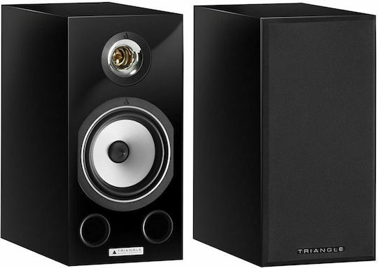 Triangle Esprit Comete EZ Ζεύγος Ηχείων Hi-Fi Βιβλιοθήκης 80W 2 Δρόμων Π20xΒ32.5xΥ40εκ. Μαύρο