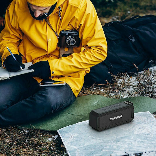 Tronsmart Element Force+ Waterproof Bluetooth Speaker 40W with Battery Life up to 15 hours Black