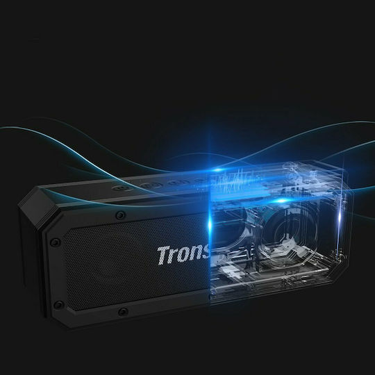 Tronsmart Element Force+ Waterproof Bluetooth Speaker 40W with Battery Life up to 15 hours Black