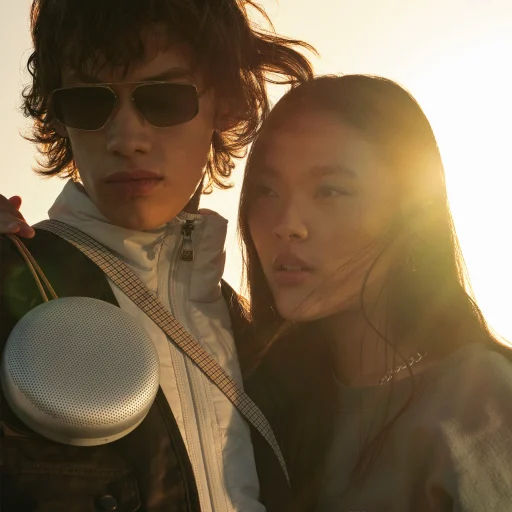 Bang & Olufsen Beoplay A1 2nd Gen Waterproof Bluetooth Speaker 60W with Battery Life up to 18 hours Grey Mist