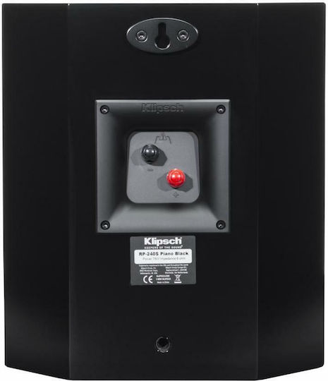 Klipsch RP-402S RP-402S Ζεύγος Ηχείων Hi-Fi Βιβλιοθήκης 75W 2 Δρόμων Π26.1xΒ16.5xΥ30.1εκ. Μαύρο