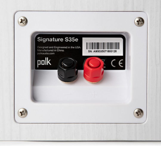 Polk Audio Signature S35e Hi-Fi Speaker Central 150W 3 No of Drivers W61.98xD15.49xH10.48cm. White