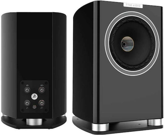 Fyne Audio F700 Ζεύγος Ηχείων Hi-Fi Βιβλιοθήκης 75W 2 Δρόμων Π22.4xΒ33.7xΥ34.8εκ. Μαύρο