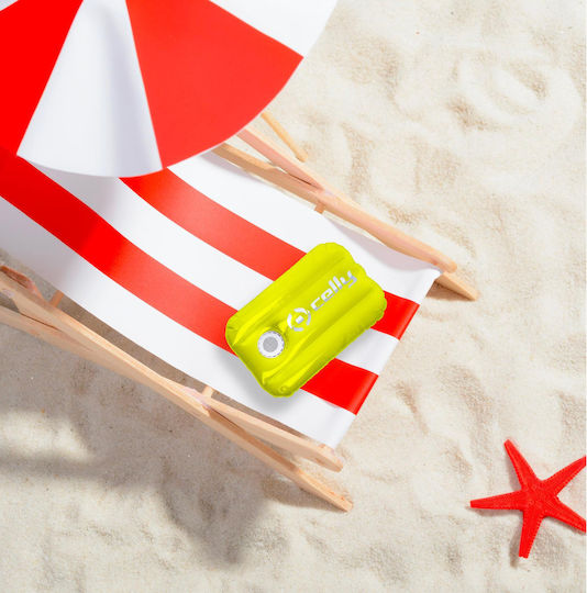 Celly Pool Waterproof Bluetooth Speaker 3W with Battery Life up to 4 hours Yellow
