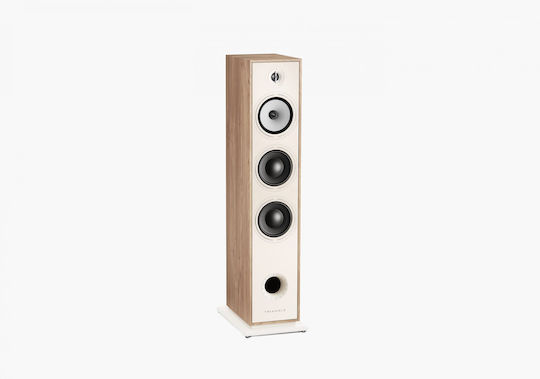 Triangle Borea BR08 Двойка Hi-Fi Говорители Подов 150W 3 Брой шофьори Ш31.4xД20.6xВ102см. Бял / Бук