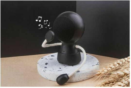 Xoopar Mr. Bio Ηχείο Bluetooth 3W με Διάρκεια Μπαταρίας έως 4 ώρες Μαύρο