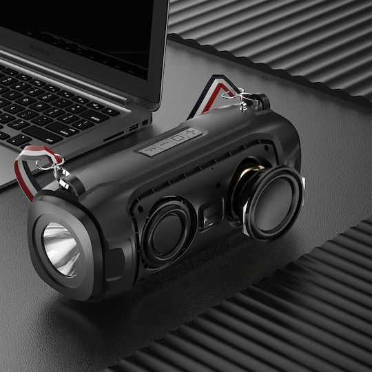 Dudao Y1XS Ηχείο Bluetooth 5W με Ραδιόφωνο και Διάρκεια Μπαταρίας έως 4 ώρες Μαύρο