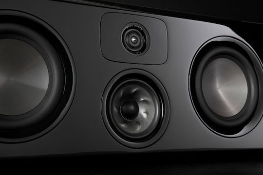Polk Audio L400 Ηχείο Hi-Fi Κεντρικό 300W 3 Δρόμων Π66xΒ34.1xΥ24εκ. Μαύρο