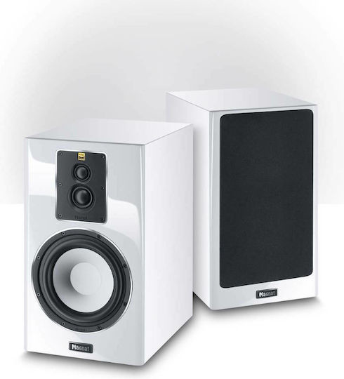 Magnat Signature 703 Ζεύγος Ηχείων Hi-Fi Βιβλιοθήκης 180W 3 Δρόμων Π21xΒ30.5xΥ37.2εκ. Λευκό