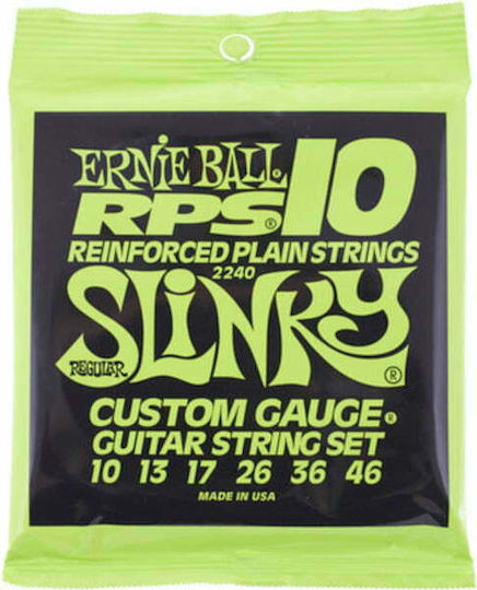 Ernie Ball Slinky RPS Set Nickel Wound Electric Guitar Strings 10 - 46 Regular