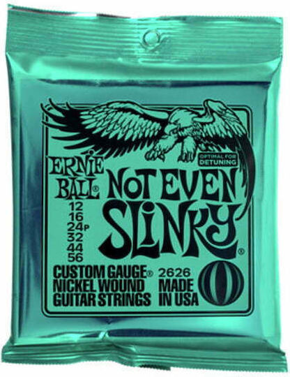 Ernie Ball Slinky Set Nickel Wound Electric Guitar Strings 12 - 56