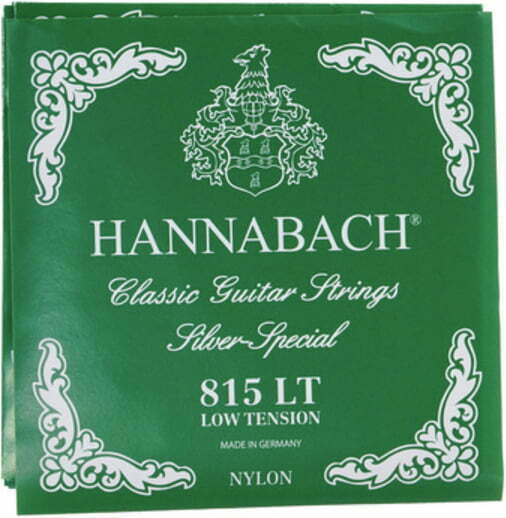 Hannabach 815 Silver Special Low Tension Σετ Χορδών Nylon Κλασικής Κιθάρας 28 - 43"