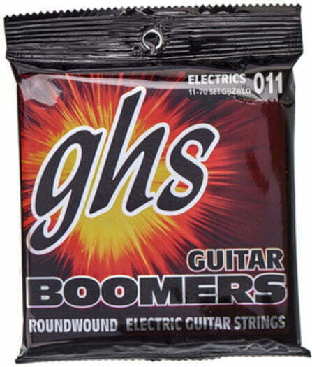 GHS Strings Set of Nickel Plated Steel Strings for Electric Guitar Boomers Zakk Wylde 11 - 70"