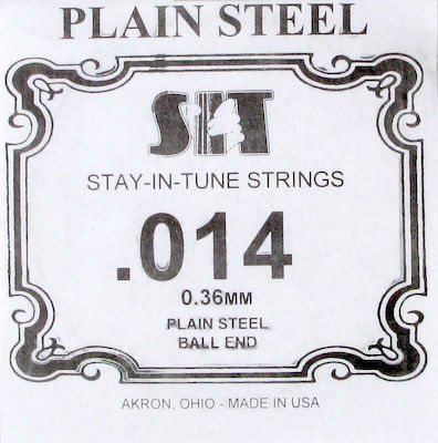 Sit Single Steel String for Bouzouki Plain Loop Νο2 A (La) .014"