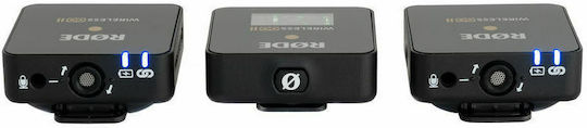 Rode Wireless GO II Ασύρματο Πυκνωτικό Μικρόφωνο Πέτου, Clip On Δημοσιογραφικό