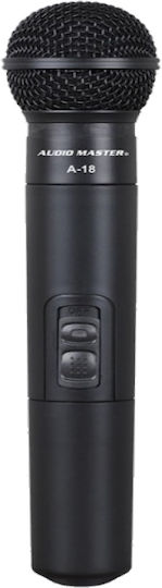 Audio Master U150-HH Σετ Ασύρματο Δυναμικό Μικρόφωνο Χειρός