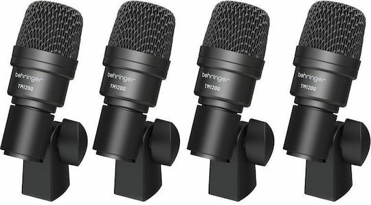 Behringer BC1200 Drum Set Σετ Δυναμικό Μικρόφωνο XLR Shock Mounted