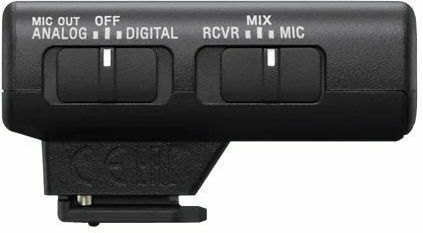 Sony ECM-W2BT Drahtlos Kondensator (Kleine Membran) Mikrofon Anklipsen für Kamera