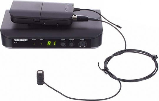Shure BLX14/CVL Σετ Ασύρματο Πυκνωτικό Μικρόφωνο Πέτου, Clip On, Ζώνης για Φωνητικά