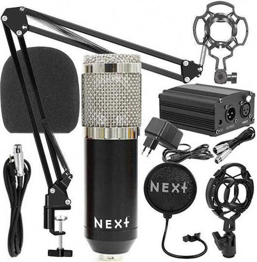 Next Phantom Power Kit Set Kondensatormikrofon Stoßmontiert für Gesang