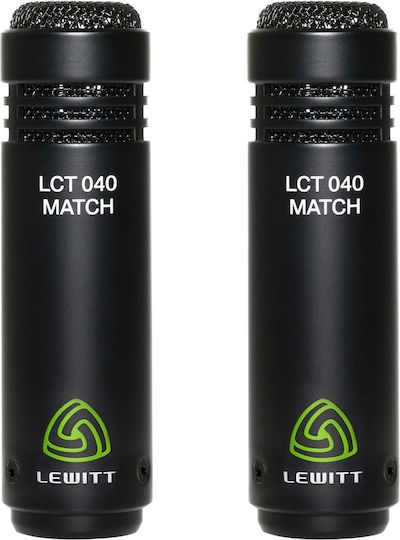 Lewitt LCT 040 Match (Paar) Kondensatormikrofon XLR Stoßmontiert für Studio