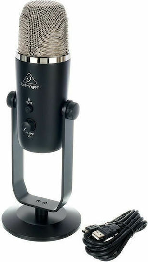 Behringer Bigfoot Kondensatormikrofon USB Tischplatte für Gesang