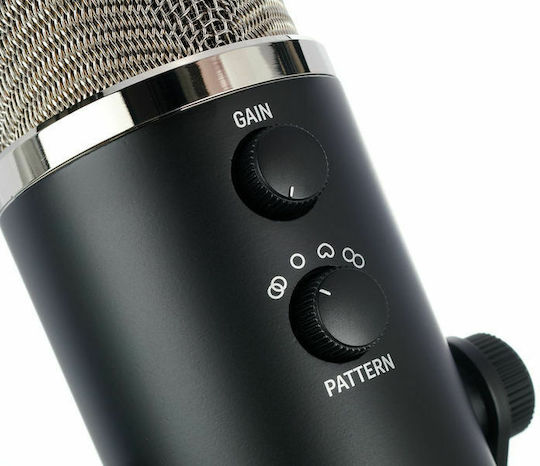 Behringer Bigfoot Kondensatormikrofon USB Tischplatte für Gesang