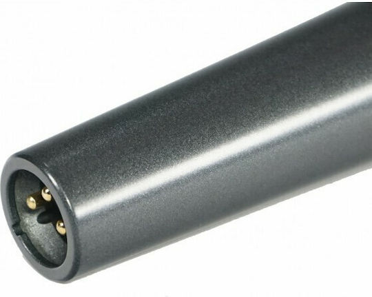 Ihos AC-910S Δυναμικό Μικρόφωνο XLR Χειρός για Φωνητικά σε Γκρι Χρώμα