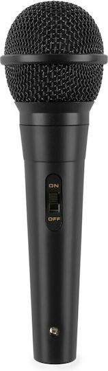 Vonyx Karaoke Speaker with Wired Microphone and Lighting Effects SBS50 178.353 White