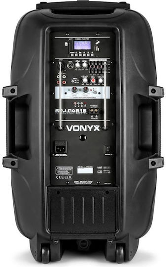 Vonyx Boxă Karaoke Cu Microfoane Wireless SPJ-PA915 170.080 Negru