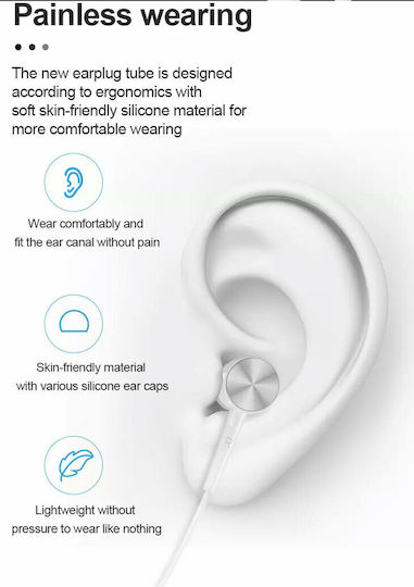 HP DHH-1111 In-ear Handsfree Headphones with Connector 3.5mm White