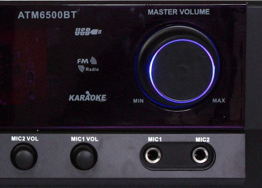 LTC Audio Ενισχυτής Karaoke ATM6500BT ATM6500BT Μαύρος
