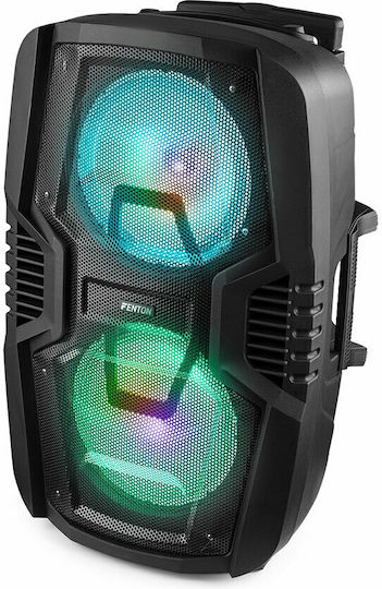 Fenton Karaoke Speaker With Wired Microphone And Lighting Effects FT210LED 170.022 Black