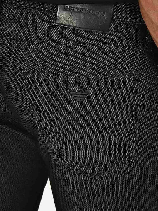 Trousers Suit in Slim Fit Black
