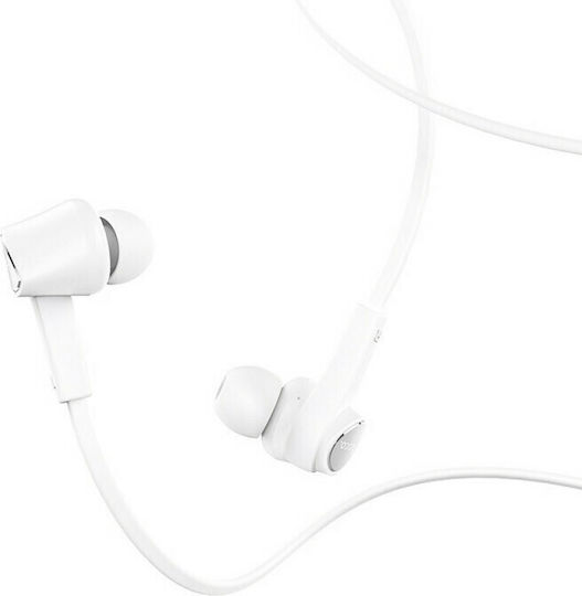 Hoco M66 Passion In-ear Handsfree με Βύσμα 3.5mm Λευκό