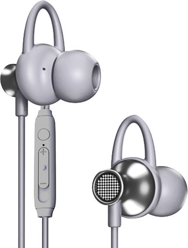XO EP41 In-ear Handsfree με Βύσμα 3.5mm Γκρι