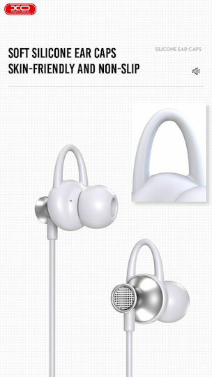 XO EP41 In-ear Handsfree με Βύσμα 3.5mm Γκρι