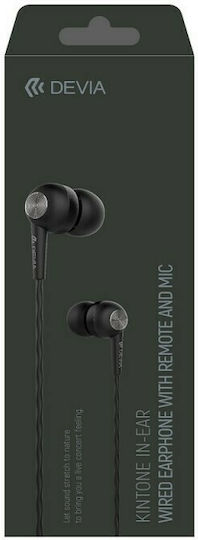 Devia Kintone In-ear Handsfree with 3.5mm Connector Black