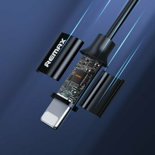 Remax RM-560i In-ear Handsfree Headphones with Connector Lightning Black