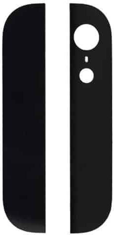 Πίσω Γυάλινα Καλύμματα για iPhone 5 Μαύρο