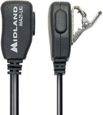 Midland MA21-LKi C1306 Earpiece Wireless Transceiver UHF/VHF Compatible with CT410/CT510/CT710/CT790/CT890/G10/G11