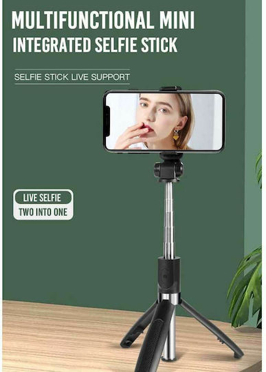 XO SS08 Selfie Stick Cell Phone Tripod Bluetooth Black