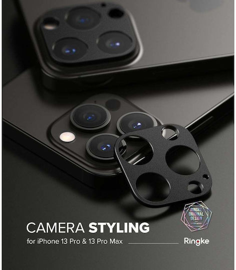 Ringke Styling Προστασία Κάμερας Μεταλλικό Πλαίσιο Black για το iPhone 13 Pro / 13 Pro Max